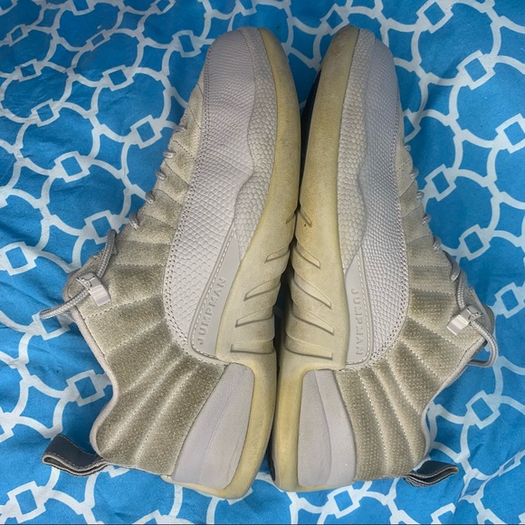 Nike Air Jordan 12 Low Women’s size 10 Wolf Grey Retro OG Rare cool shoes top sp - Picture 7 of 12